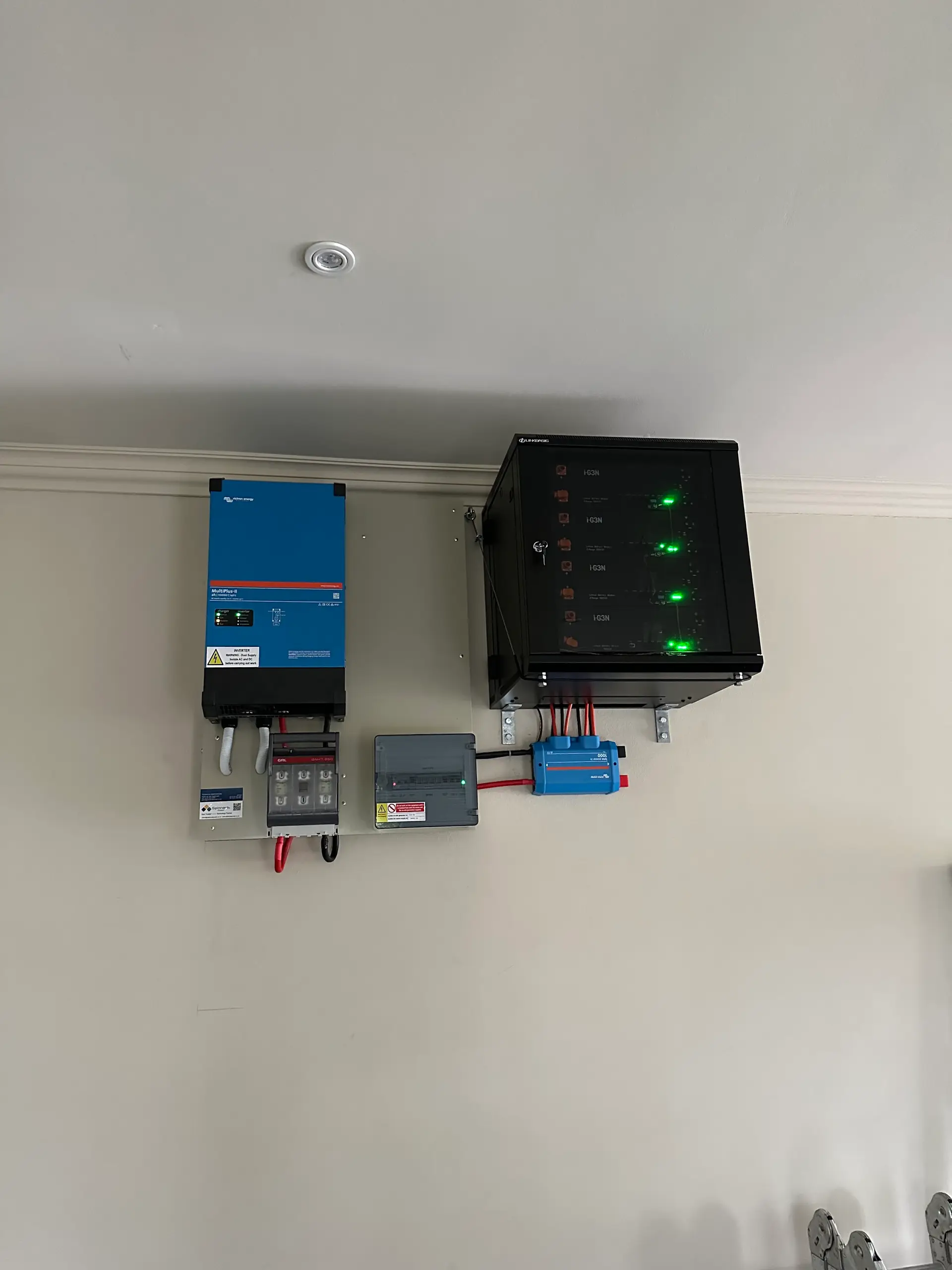 A compact inverter install